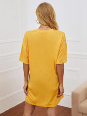 Comfy Short Sleeve Lounge Top