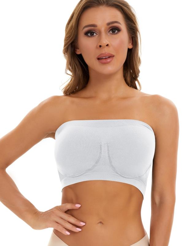 Strapless Seamless Underwire Tube Bra Wrap Chest Lingerie