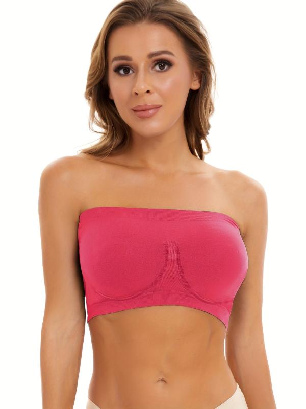Strapless Seamless Underwire Tube Bra Wrap Chest Lingerie