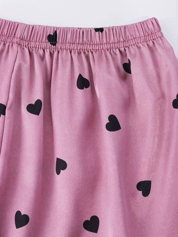 3 Pack Plus Size Pajama Bottoms Set Women's Plus Silk Lounge Shorts