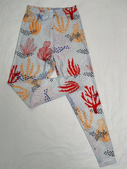 Floral Print High Rise Slim Fit Yoga Leggings