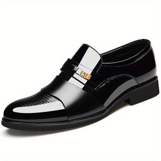 Classic Business Oxford Shoes Soft Bottom Slip On Shoes for Party Graduation