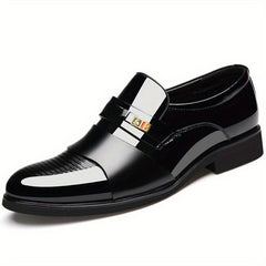 Classic Business Oxford Shoes Soft Bottom Slip On Shoes for Party Graduation