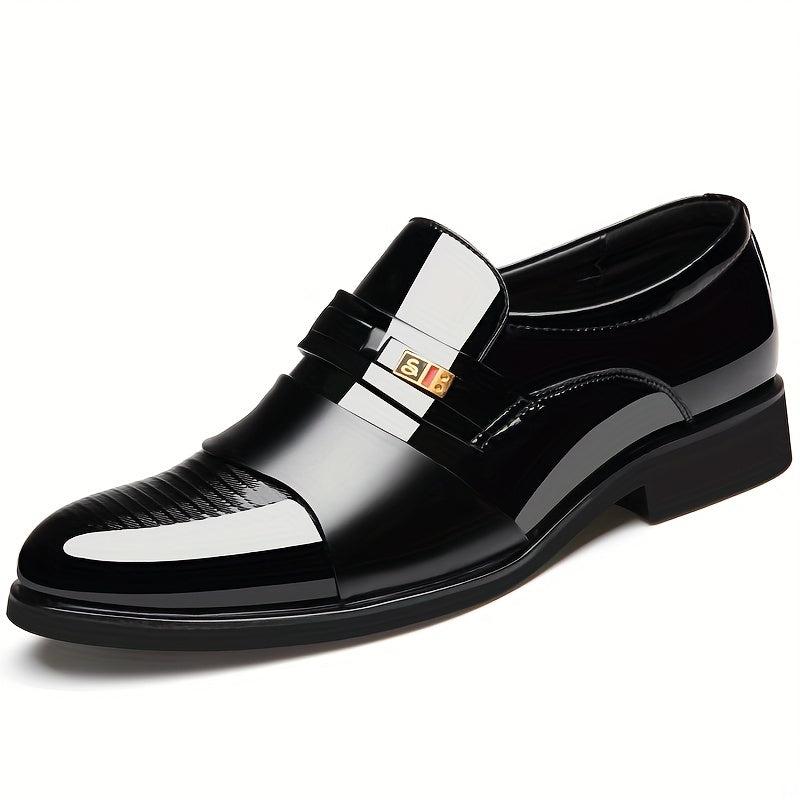 Classic Business Oxford Shoes Soft Bottom Slip On Shoes for Party Graduation