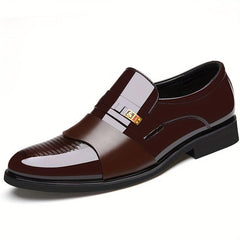 Classic Business Oxford Shoes Soft Bottom Slip On Shoes for Party Graduation