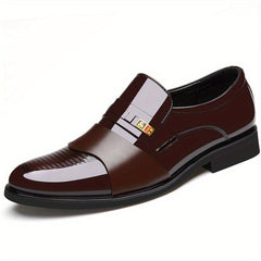 Classic Business Oxford Shoes Soft Bottom Slip On Shoes for Party Graduation