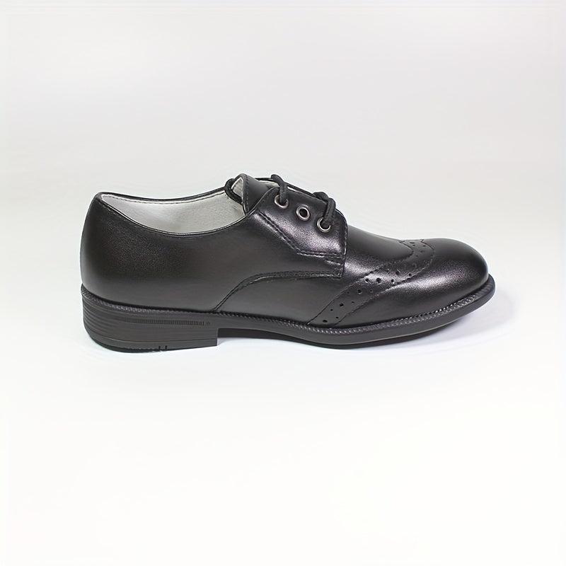 Boys Wing Tip Brogue Oxford Shoes Dress Shoes Durable Non Slip Formal Shoes