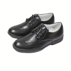 Boys Wing Tip Brogue Oxford Shoes Dress Shoes Durable Non Slip Formal Shoes
