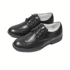 Boys Wing Tip Brogue Oxford Shoes Dress Shoes Durable Non Slip Formal Shoes