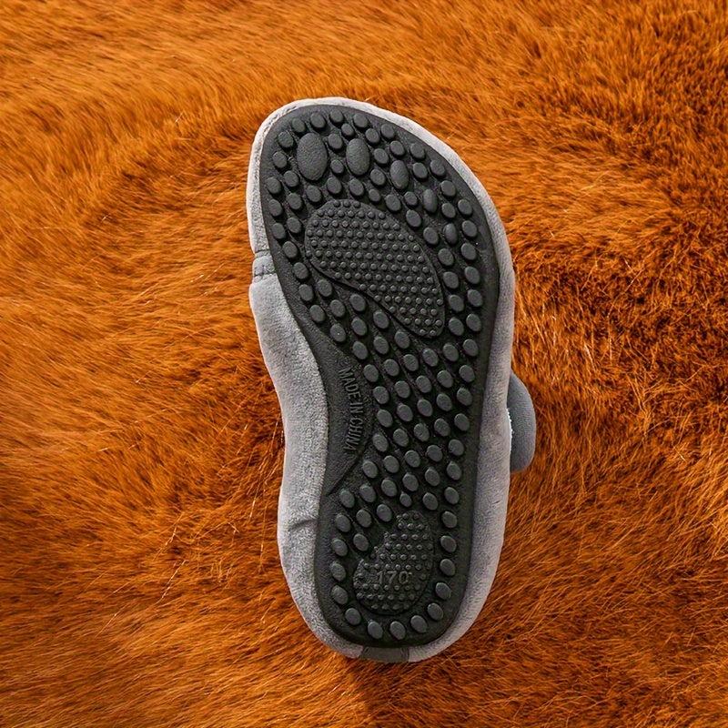 CITUO Boys Walking Shoes Lightweight Warm House Shoes