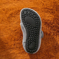 CITUO Boys Walking Shoes Lightweight Warm House Shoes
