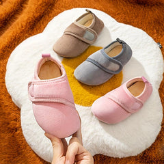 CITUO Boys Walking Shoes Lightweight Warm House Shoes