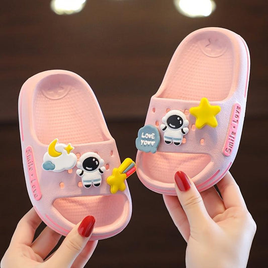 Cartoon Astronaut Cloud Slides Baby Slippers