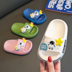 Cartoon Astronaut Cloud Slides Baby Slippers