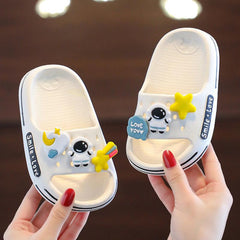 Cartoon Astronaut Cloud Slides Baby Slippers