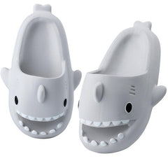 Kids Shark Slides Quick Dry Shower Slippers