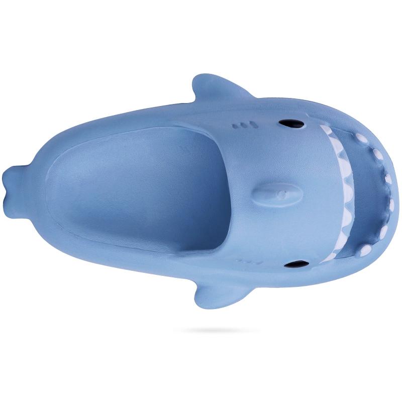 Kids Shark Slides Quick Dry Shower Slippers
