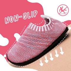 Boys' Casual Breathable Woven Shoes - Non Slip Lightweight House Shoes