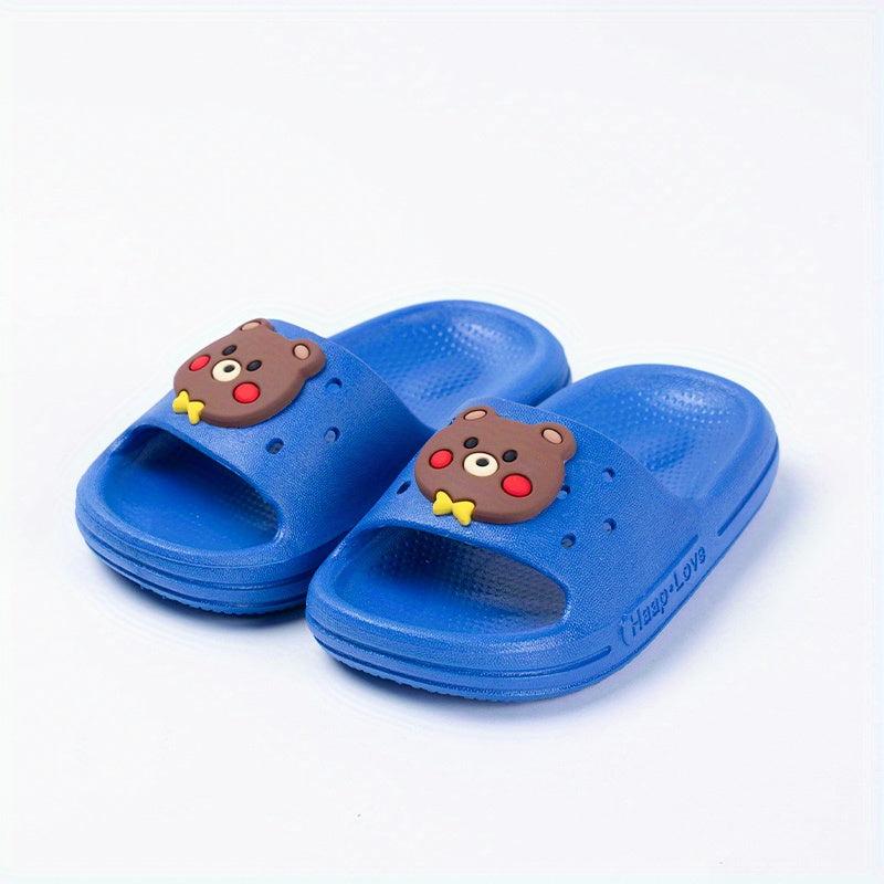 Kids Bear Lightweight Open Toe Slides