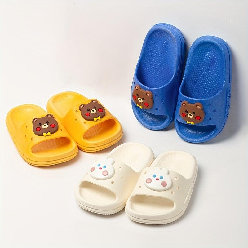 Kids Bear Lightweight Open Toe Slides
