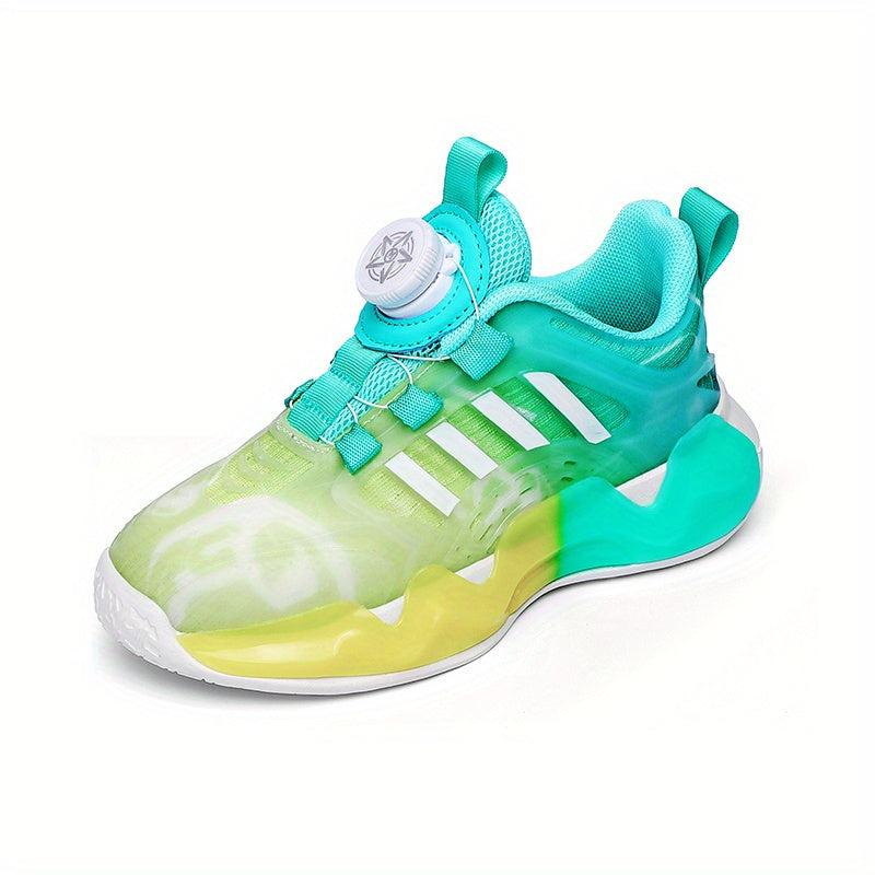 Boys Luminous Striped Running Shoes Children's Casual Sneakers