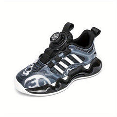 Boys Luminous Striped Running Shoes Children's Casual Sneakers