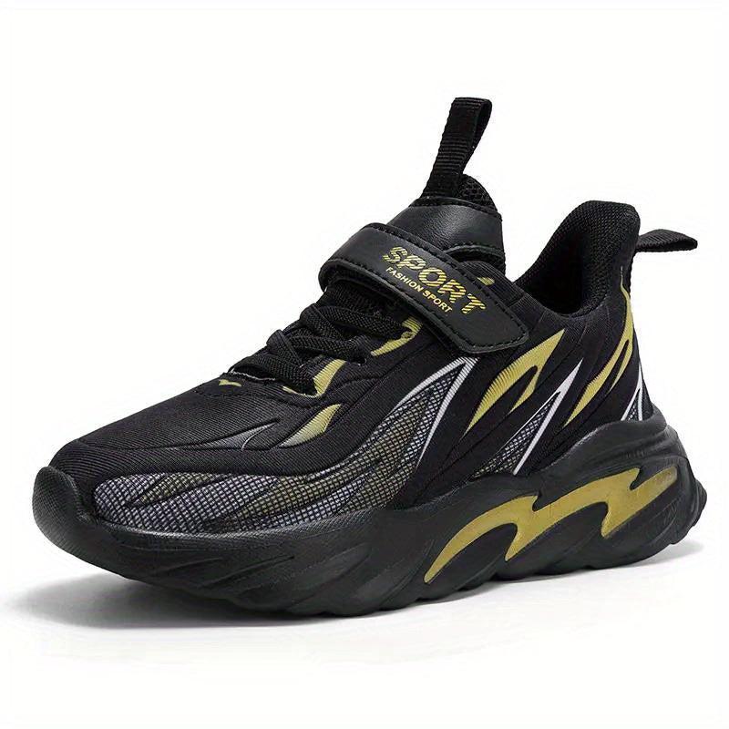 Boys Breathable Low Top Sneakers Lightweight Anti Slip Outdoor Shoes