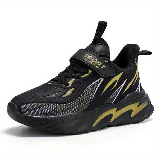 Boys Breathable Low Top Sneakers Lightweight Anti Slip Outdoor Shoes