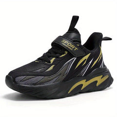 Boys Breathable Low Top Sneakers Lightweight Anti Slip Outdoor Shoes