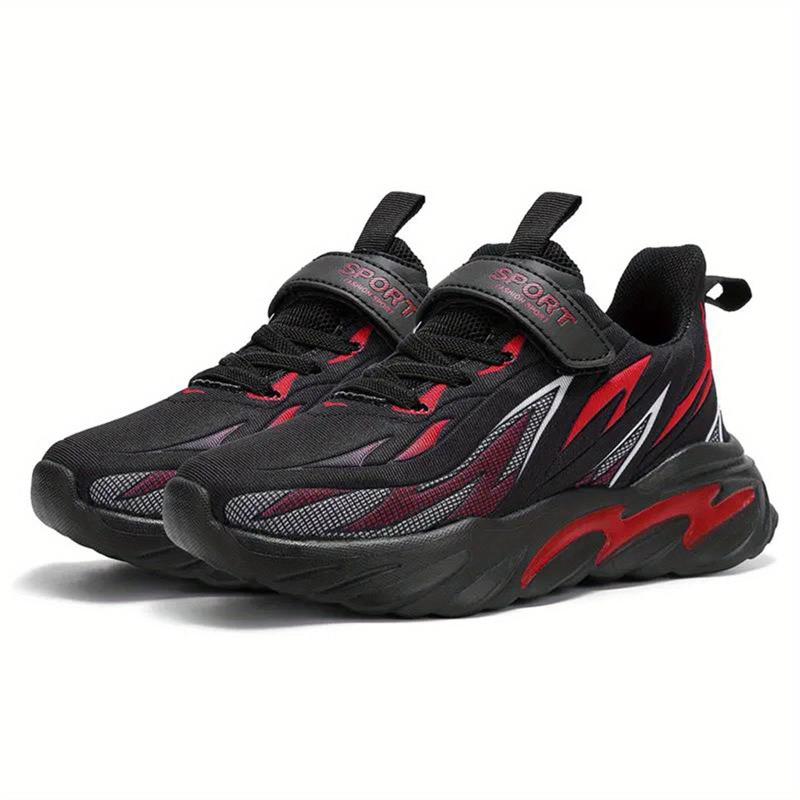 Boys Breathable Low Top Sneakers Lightweight Anti Slip Outdoor Shoes