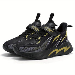 Boys Breathable Low Top Sneakers Lightweight Anti Slip Outdoor Shoes