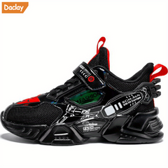 Daclay Kids Comfy Mesh Basketball Shoes - Breathable Shock Absorbing Sneakers