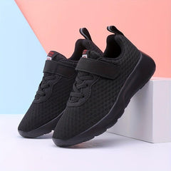 Boys' Casual Mesh Sneakers Hook And Loop Fastener