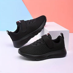 Boys' Casual Mesh Sneakers Hook And Loop Fastener