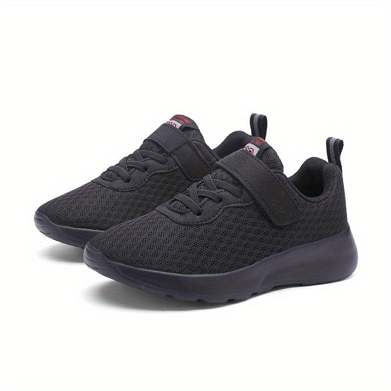 Boys' Casual Mesh Sneakers Hook And Loop Fastener