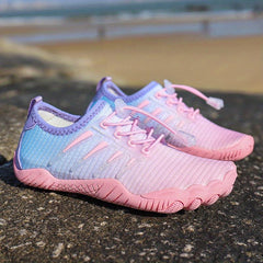 Boy's Striped Quick Dry Water Shoes for Pool Swimming Surfing