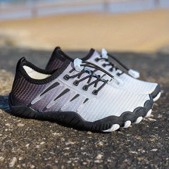 Boy's Striped Quick Dry Water Shoes for Pool Swimming Surfing