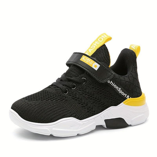 Boys Hook and Loop Fastener Woven Shoes - Breathable & Lightweight