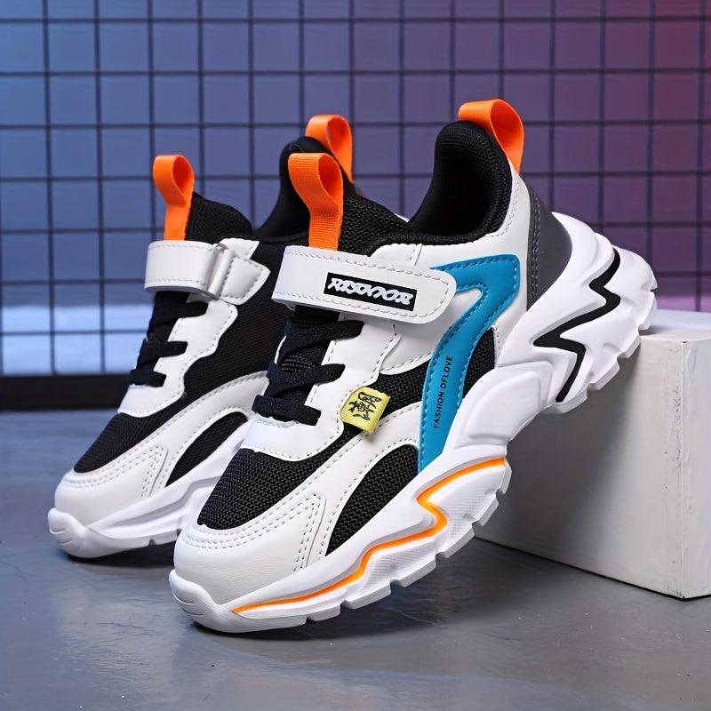 Boys' Casual Mesh Sneakers Breathable Lightweight Anti Slip Shoes