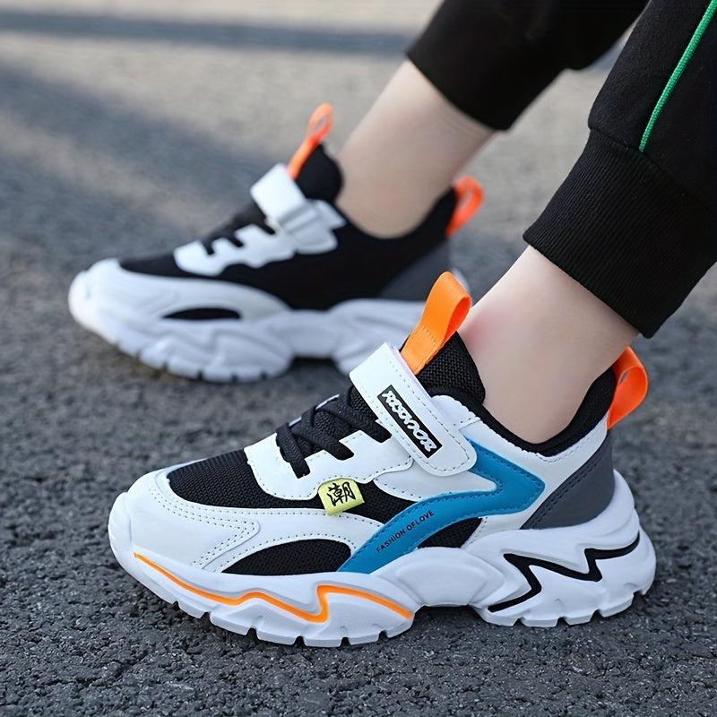 Boys' Casual Mesh Sneakers Breathable Lightweight Anti Slip Shoes