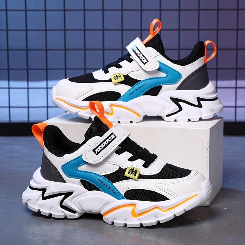 Boys' Casual Mesh Sneakers Breathable Lightweight Anti Slip Shoes