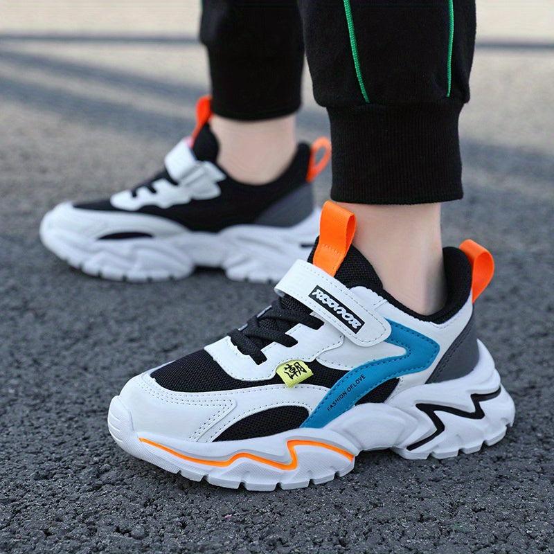 Boys' Casual Mesh Sneakers Breathable Lightweight Anti Slip Shoes