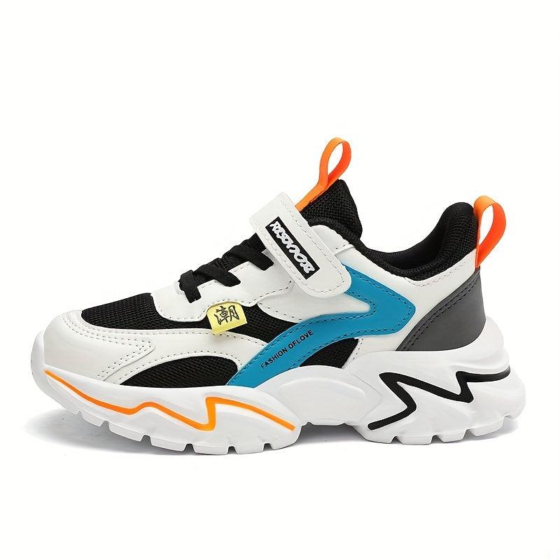 Boys' Casual Mesh Sneakers Breathable Lightweight Anti Slip Shoes