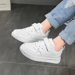 Kids Solid Low Top Sneakers Lightweight Anti Slip Outdoor Shoes