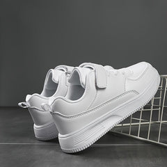 Kids Solid Low Top Sneakers Lightweight Anti Slip Outdoor Shoes
