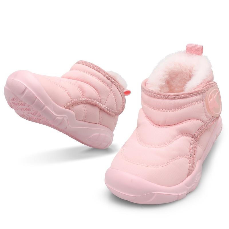 Girls Soft and Warm Snow Boots with Fleece Lining