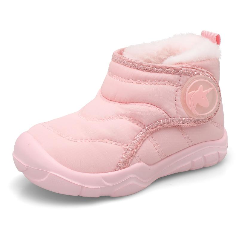 Girls Soft and Warm Snow Boots with Fleece Lining