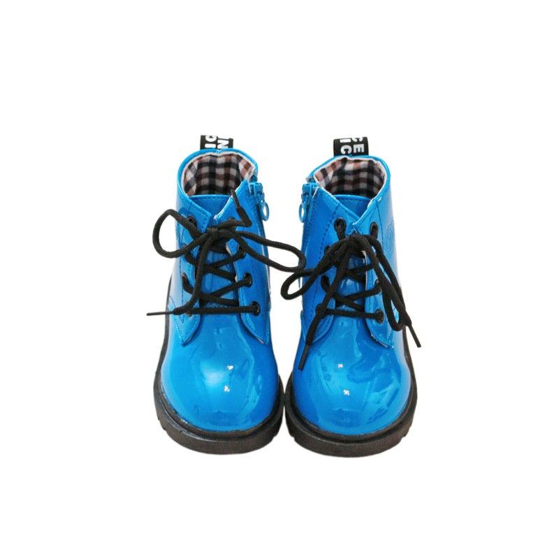 Vintage Ankle Boots For Girls Kids Comfortable Non Slip Boots With Zipper