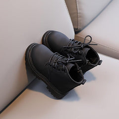 Vintage Lace Up Boots Zipper Lightweight Non Slip Boots Autumn Winter