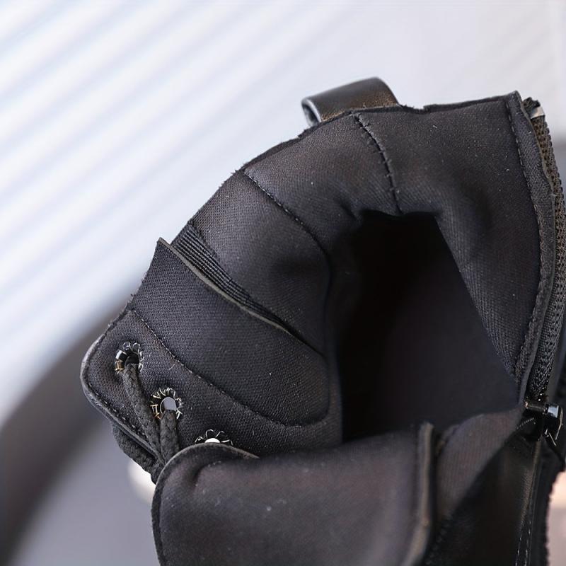 Girls Ankle High Zipper Boots for Parties